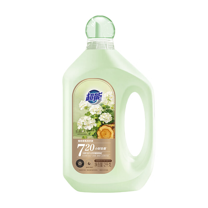 超能植愈香氛洗衣液 2kg*1桶